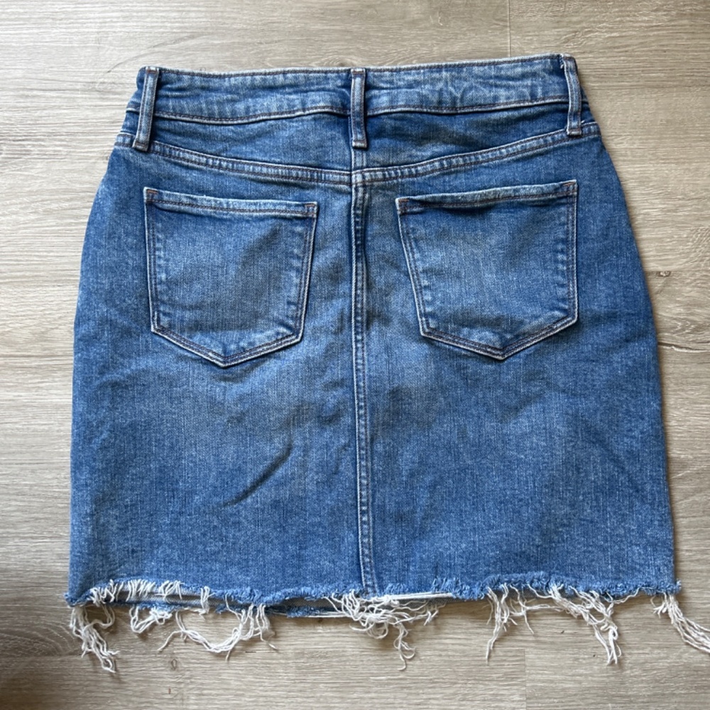 Old Navy Button Up Jean Skirt - Picture 2 of 2